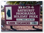 BIG4 Bathurst Panorama Holiday Park - Bathurst: BIG4 Bathurst Panorama Holiday Park welcome sign