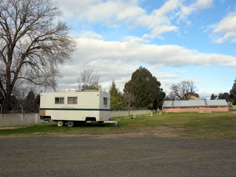Bathurst Showgrounds Camping Area - Bathurst: Powered sites for caravans back from the main road.  This is a quieter area within the Showground.