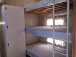 Bega Caravan Park - Bega: Double bunks in the budget cabin accommodation.