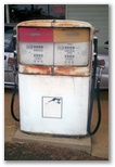 Bells N Whistles Accommodation Park - Bell: Petrol pumps don't get much older than this!