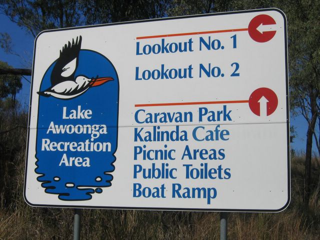 Lake Awoonga Caravan Park - Benaraby: Lake Awoonga Caravan Park welcome sign