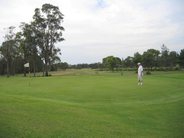 Beresfield Golf Course - Beresfield: Green on Hole 5