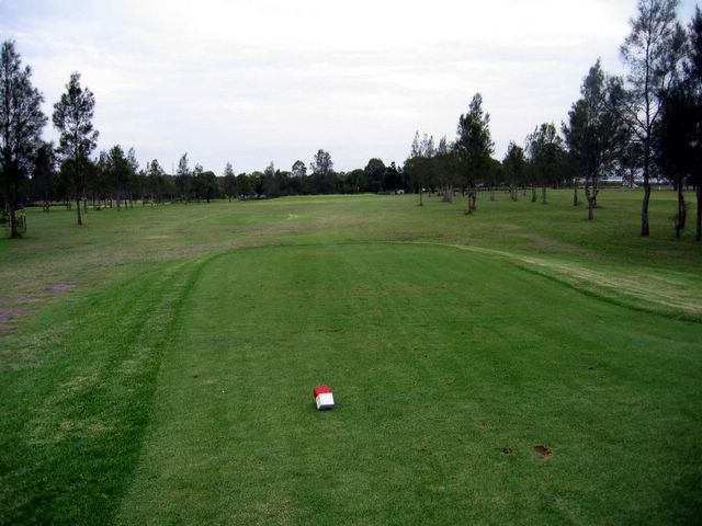 Beresfield Golf Course - Beresfield: Fairway view Hole 8