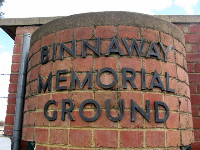 Binnaway NSW - Binnaway: Binnaway NSW: Entrance to Binnaway Memorial Ground.