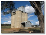 Binnaway NSW - Binnaway: Binnaway NSW: Wheat silo at Binnaway.