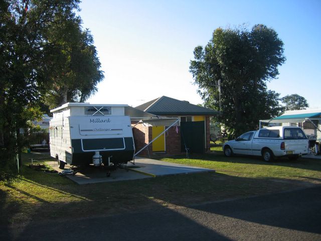 Ensuite powered site at Bundaberg East Cabin and Tourist Park