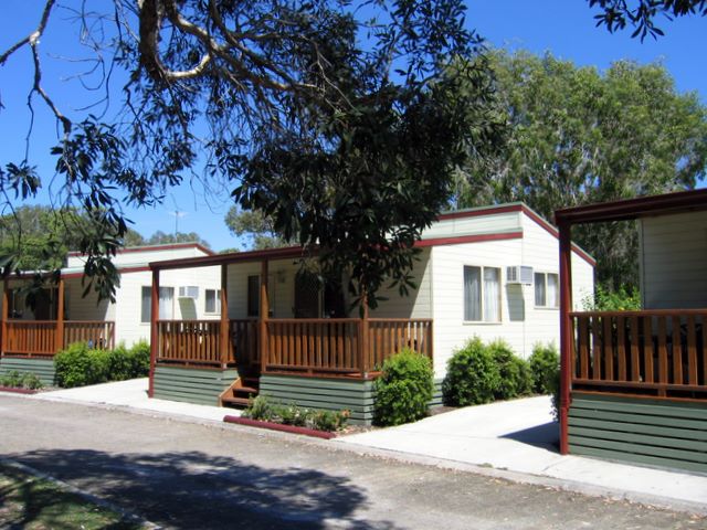 Lovely shady cottages at Pottsville North Holiday Park NSW