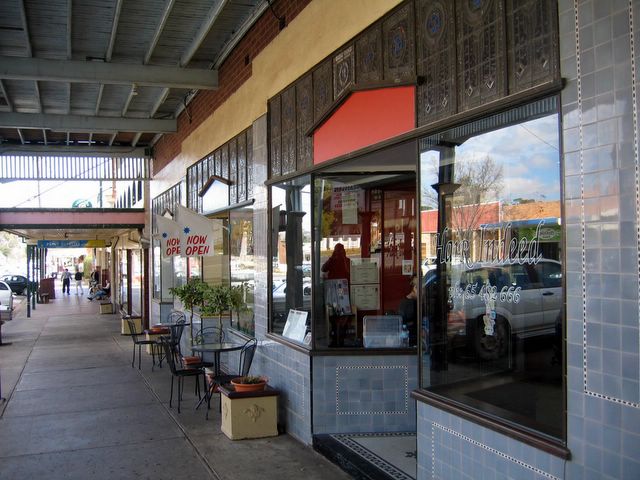 Shops in the main street of Merriwa