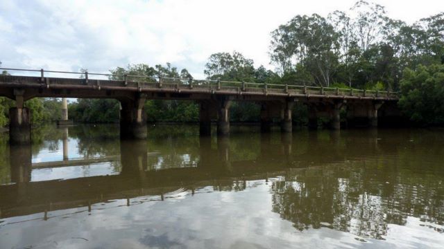 Bridge over the Burrum River at Howard NSW. Photo by Jan Pearce.