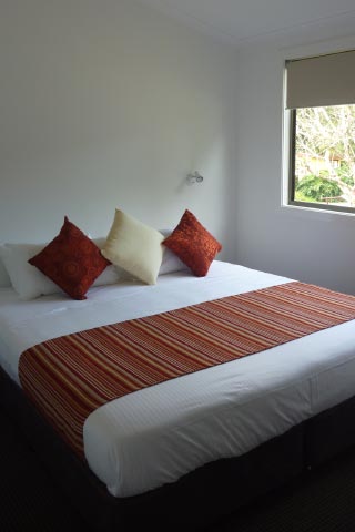 Bedroom in new Riverside Villa