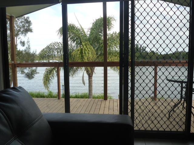 River view from new Riverside Villa