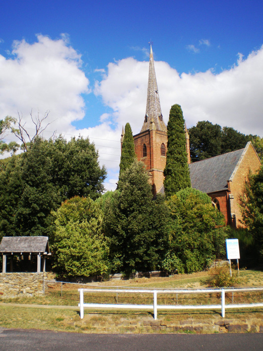 Carcoar Anglican Church - Photo by Harry Willey.