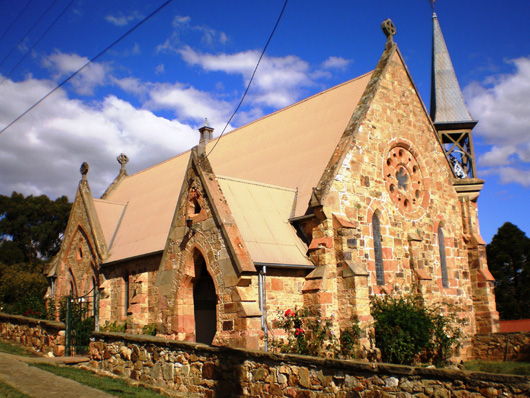 Carcoar Catholic Church - Photo by Harry Willey.