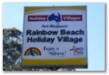Rainbow Beach Holiday Village - Bonny Hills: Rainbow Beach Holiday Village welcome sign