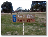 Boorowa Recreation Club Golf Course - Boorowa: Hole 5 Par 4, 227 meters