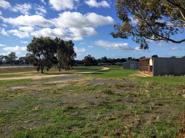 Boort Showground and Harness Racing - Boort: Do you have the Showgrounds showing some of the display sheds.