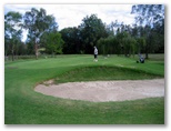 Branxton Golf Course - Branxton: Green on Hole 4