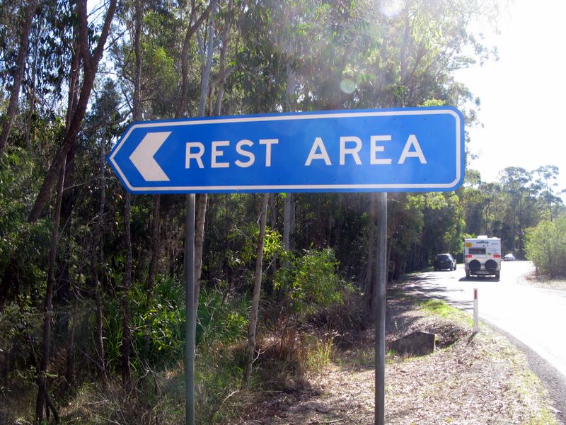 Tabbimoble Rest Area - Broadwater: The Rest Area is clearly marked