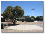 Silverland Caravan Park - Broken Hill: Generous slabs for caravans and motorhomes