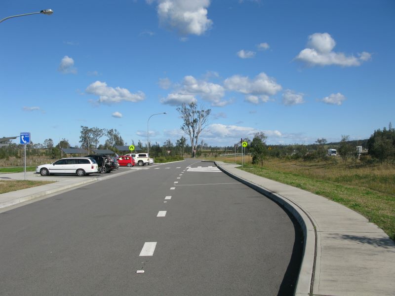 Browns Flat Rest Area - Nerong: View of area dedicated to caravans on the right