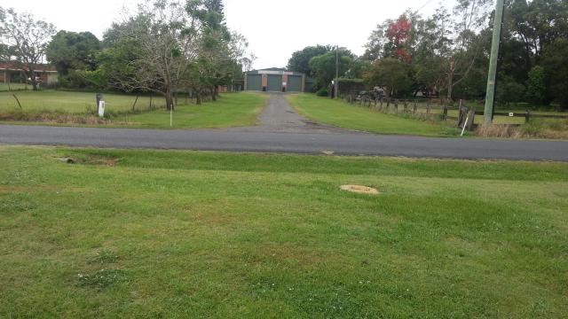 Brushgrove Recreation Triangle - Brushgrove: I'm not sure if you can park in the reserve but if you can this is the entrance