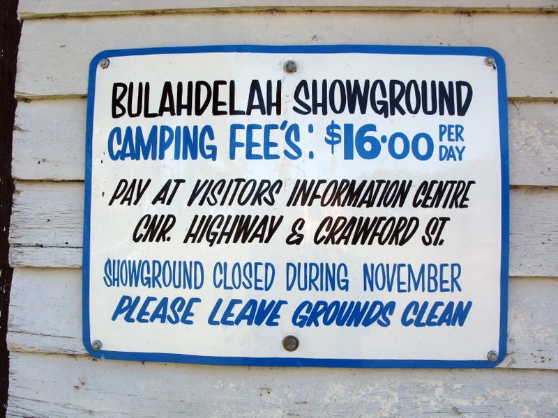 Bulahdelah Showground - Bulahdelah: Instructions for campers