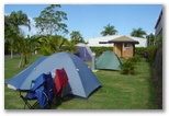 Bundaberg East Cabin & Tourist Park - Bundaberg: Area for tents and camping