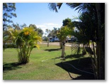 Glenlodge Caravan Village - Bundaberg: Powered sites for caravans with lots of palms