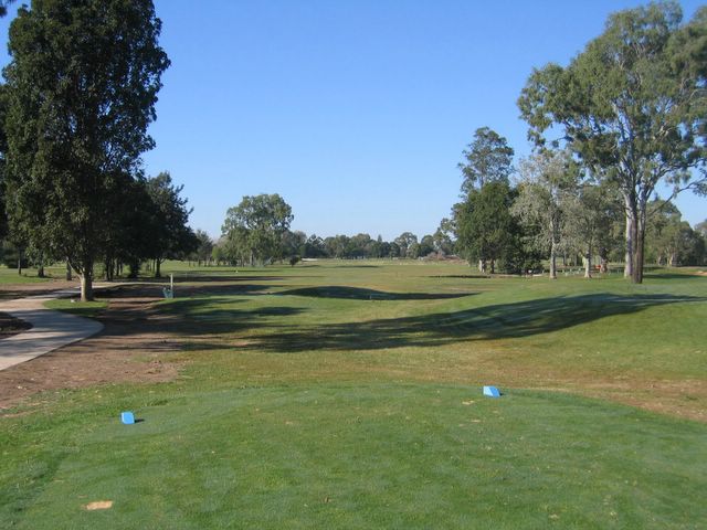 Bundaberg Golf Club - Bundaberg: Layout of Hole 3