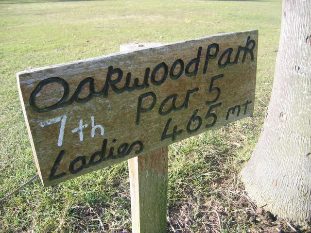 Oakwood Park Golf Course - Bundaberg: Hole 7: Par 5, 465 meters