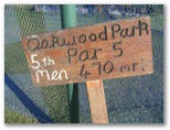 Oakwood Park Golf Course - Bundaberg: Hole 5: Par 5, 470 meters