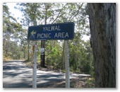 Grady's Riverside Retreat - Burrier: Once you see the Yalwal Picnic Area sign continue straight ahead.  Do not turn left and follow the road in the direction of the Picnic Area arrow.