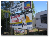Burrum Heads Beachfront Tourist Park - Burrum Heads: Welcome sign