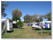 Burrum Heads Beachfront Tourist Park - Burrum Heads: Powered sites for caravans across the road from the waterfront section of the park.