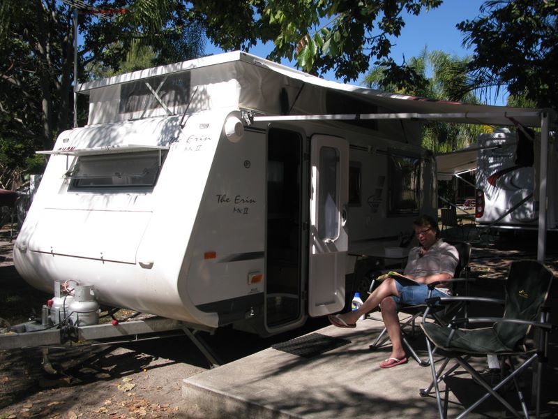 Hillcrest Holiday Park - Burrum Heads: Shady powered sites for caravans