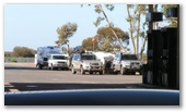 Cadney Homestead Caravan Park - Marla: Fuel Line up at Cadney Park Roadhouse