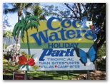 Cool Waters Holiday Park - Cairns: Cool Waters Holiday Park welcome sign