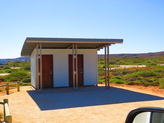 Osprey Campground - Cape Range National Park: Toilets.