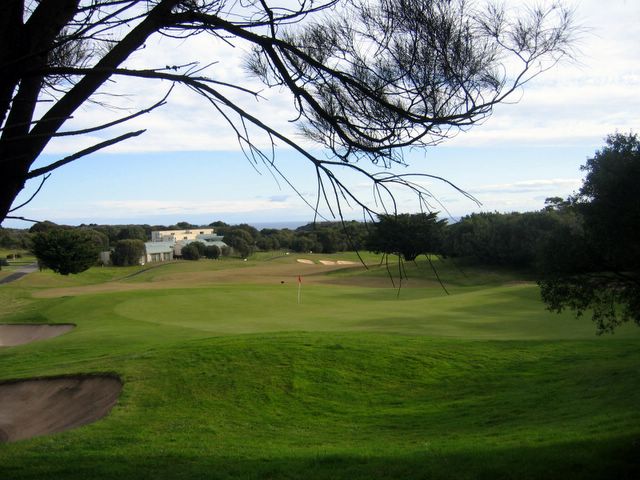 Cape Schanck Golf Course - Cape Schanck: Green on Hole 11
