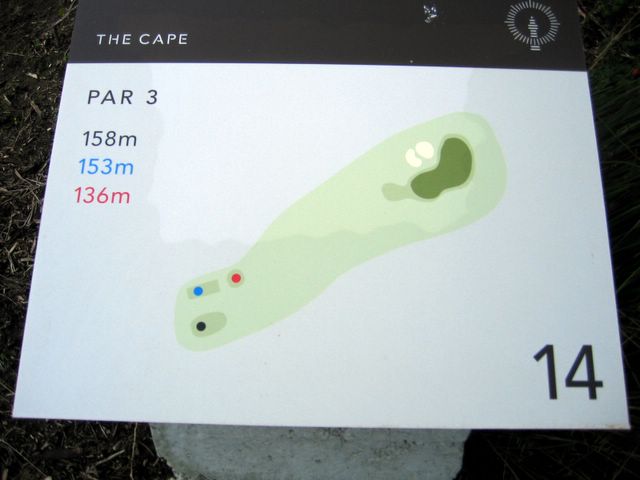 Cape Schanck Golf Course - Cape Schanck: Layout Hole 14: Par 3