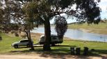 Carcoar Dam Camping Grounds - Carcoar: Many spots have shade.