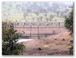 Carcoar Dam Camping Grounds - Carcoar: Wall of Carcoar Dam