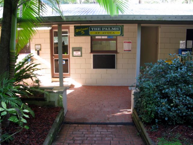 The Palms at Avoca - Avoca Beach: Reception and office