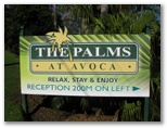 The Palms at Avoca - Avoca Beach: The Palms at Avoca welcome sign