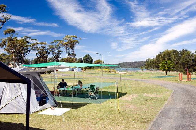 NRMA Ocean Beach Holiday Park - Umina: Area for tents and camping
