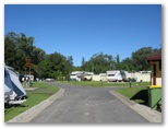 The Clog Barn Holiday Park - Coffs Harbour: Good paved roads throughout the park