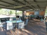 Charleville Bush Caravan Park - Charleville: Undercover bbq area with lots of things to read...