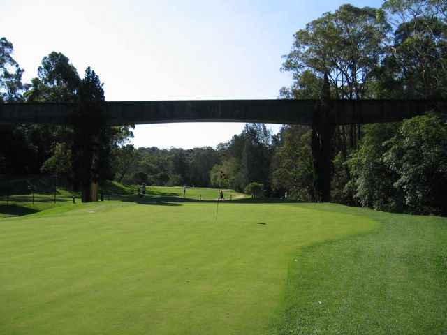 Chatswood Golf Course - Chatswood: Green on Hole 4