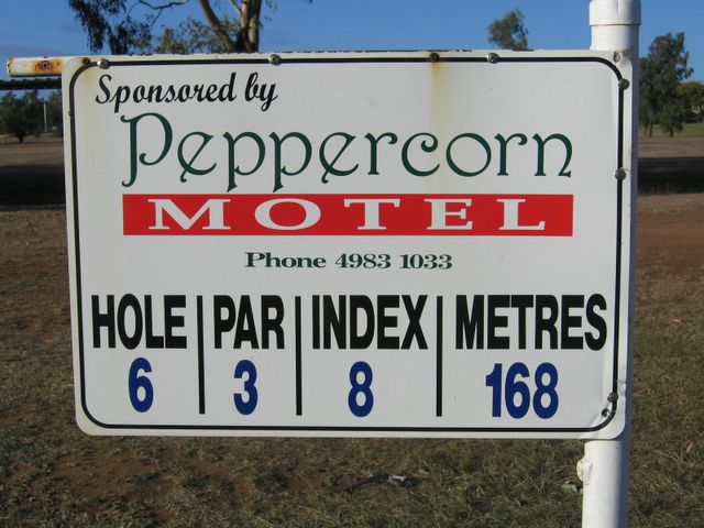 Clermont Golf Course - Clermont: Hole 6: Par 3, 168 metres