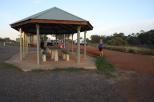 Fullarton River North Rest Area - Cloncurry: Shelter and toilets